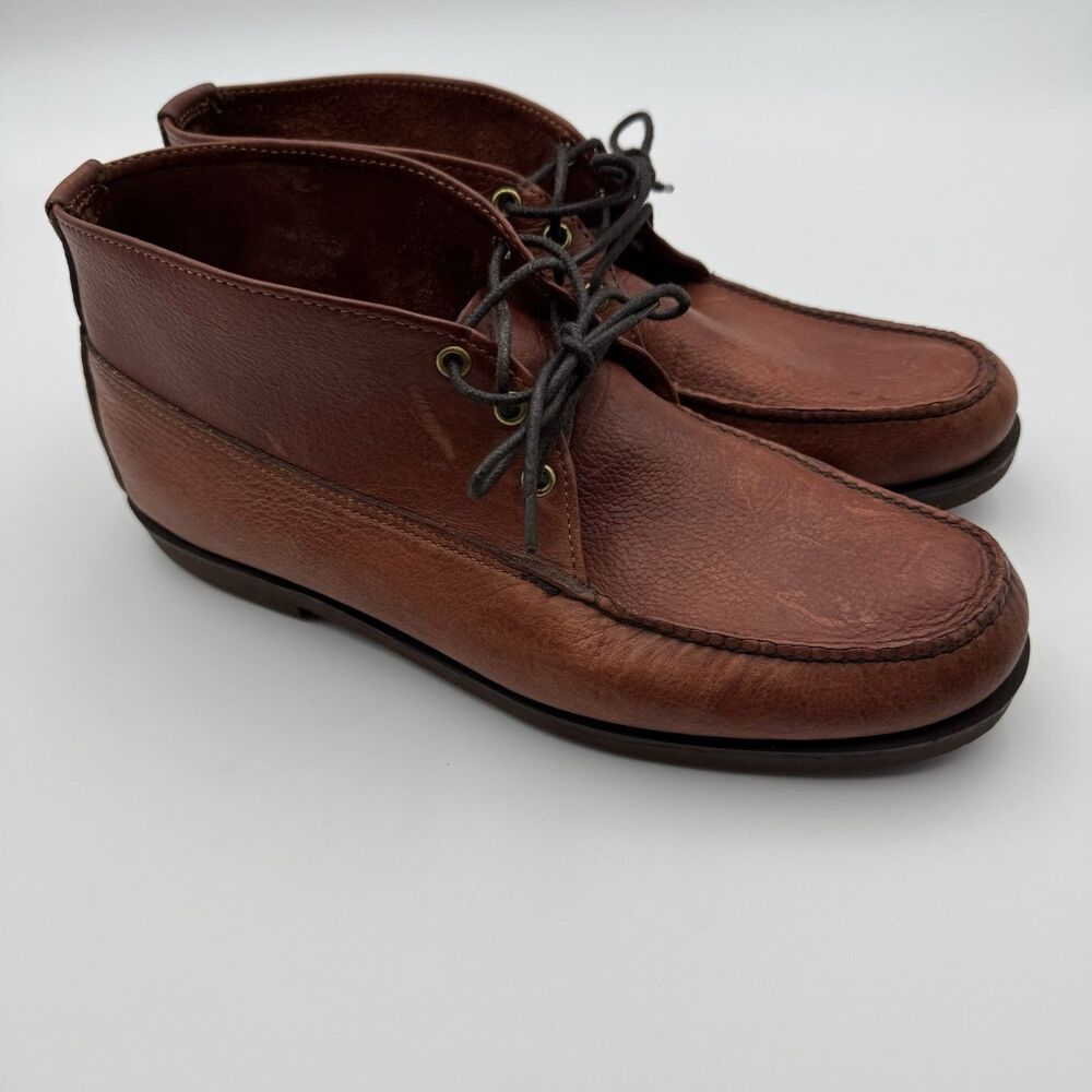 Vintage Men’s Gokey Company Chukka Brown Leather Boot(Estimated 11.5D?) USA MAde
